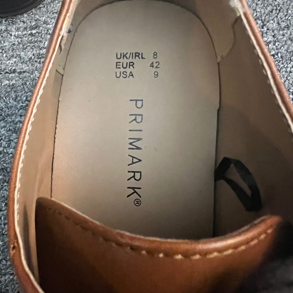 PRIMARK SS22 Tan Shoes 9 to 9.5 - Picture 7 of 9